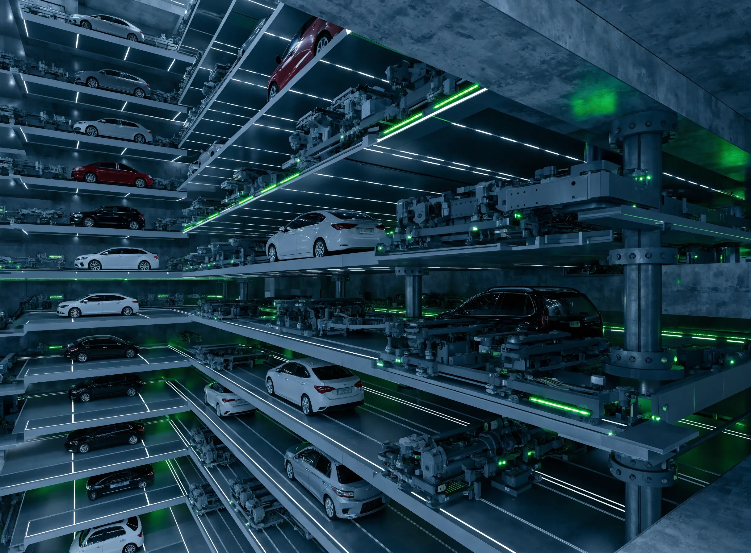 Fully Automated parking system