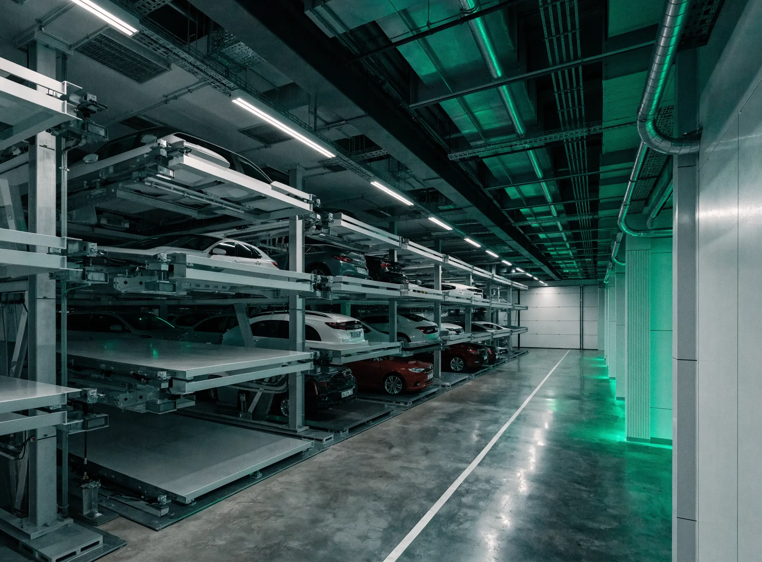 Semi-Automated parking system