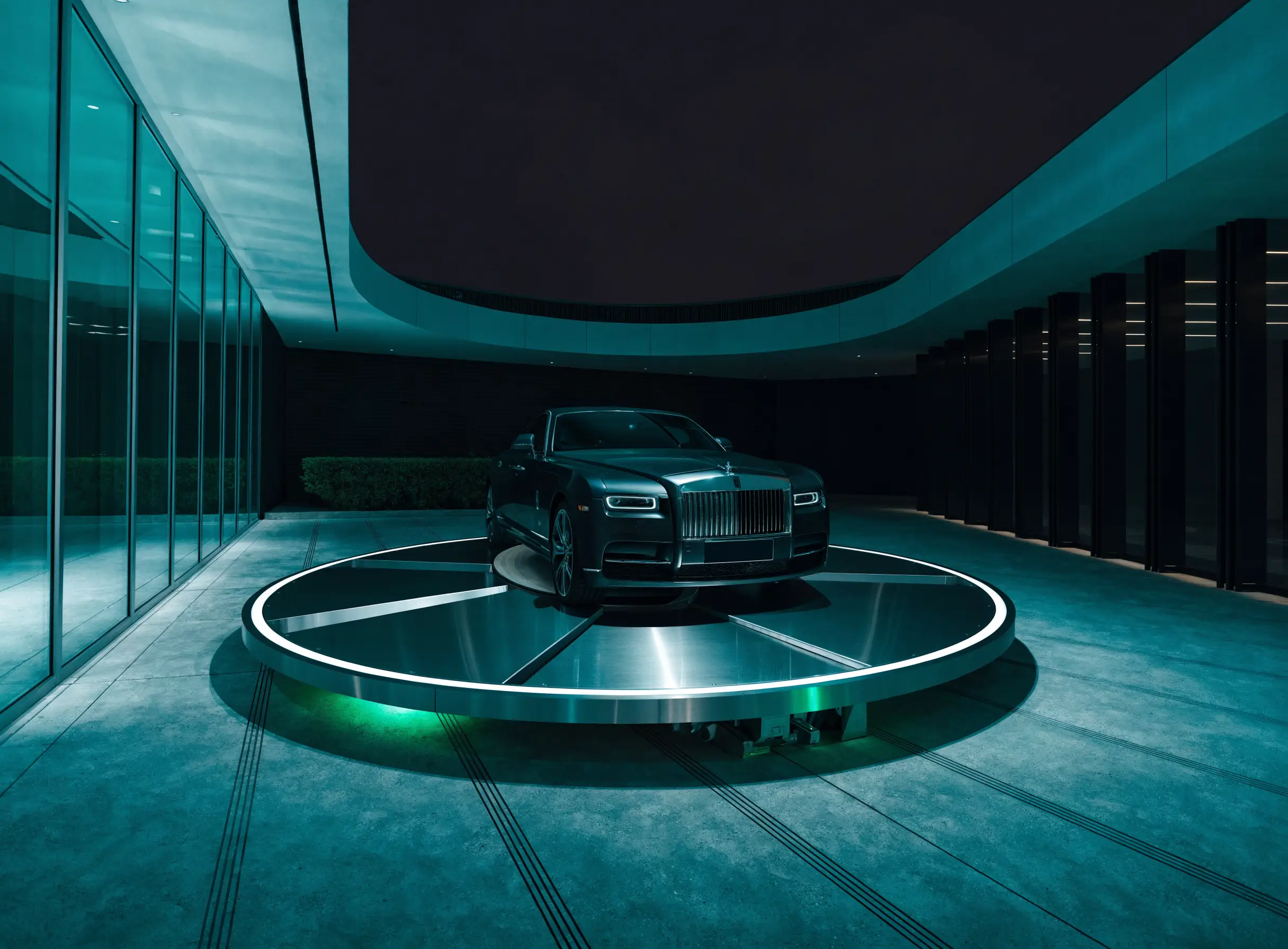 Vehicle Turntables parking system